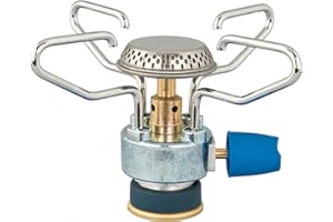 Campingaz Bleuet Micro Plus Fornello a Gas per Campeggio/Feste, Utilizzo Semplice
