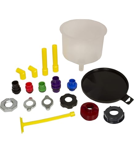 EPAUTO Spill Proof Radiator Coolant Filling Funnel Kit
