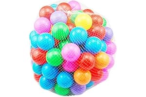 Soft Plastic Ocean Ball Toys - 50 Pieces
