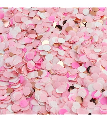 Coriandoli Oro Rosa E Multicolore - 100g (8000 Pezzi) Per Matrimoni E Feste - Foto 5