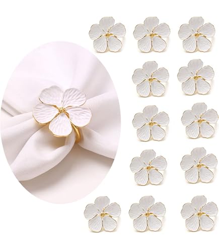 YouYuer 20 Pièces Ronds De Serviette En Bois - Décoration Table Mariage Et Dîner