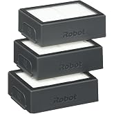 iRobot original filling set (1 piece) 3 high performance filters, compatible with Roomba e/i series, black