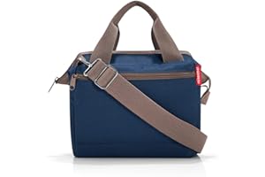 Reisenthel Allrounder, Mini Maxi Shopper Baroque Tortora Donna, Blu (Dark Blue), 24 Centimeters
