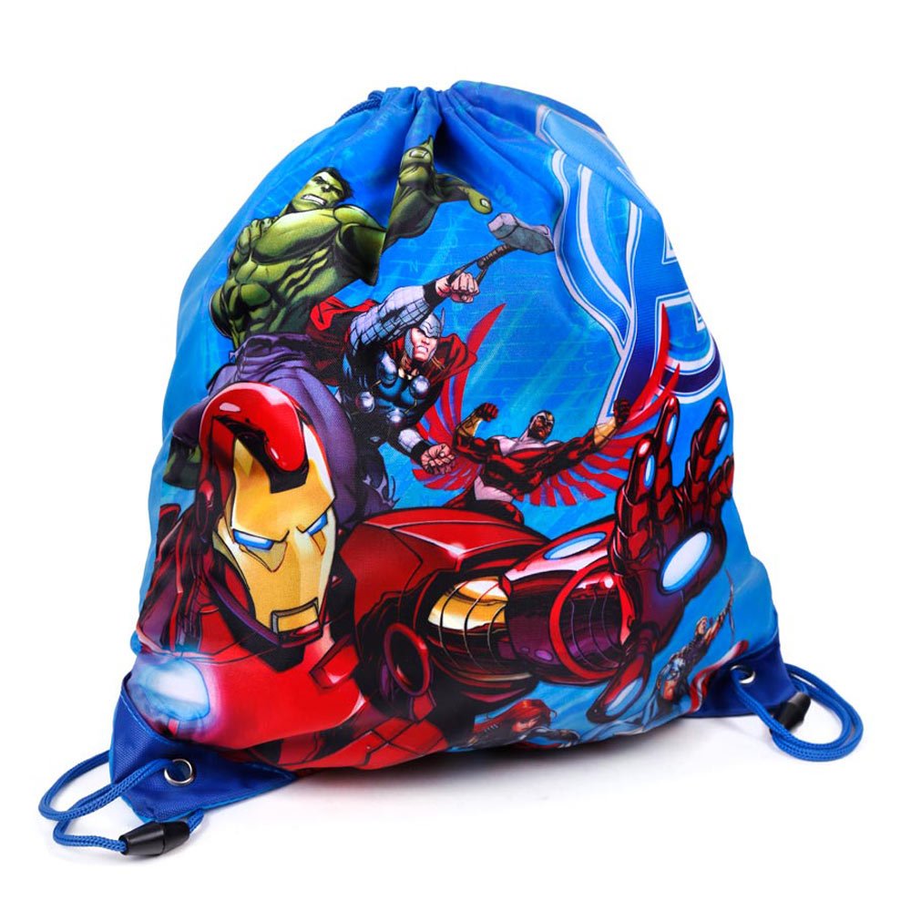 Kinder-TurnbeutelSPORTBEUTEL-36x32-cm-Marvel-Avengers-Collection-BLAU