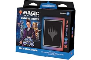 Magic The Gathering- Doctor Who Commander Deck 1 Étoiles, D23650000, Multicolor