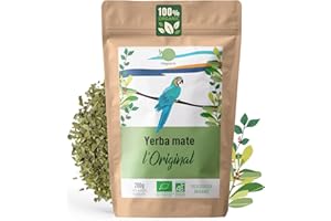 ORIGEENS ORGANIC YERBA MATE 200g | Yerba Mate Tea Hand-picked, Unsmoked, Leaf, without stems, not powdery | Energy and Detox Drink