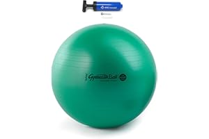 ‎ATC HANDELS GMBH Original Pezzi Gymnastikball Maxafe Ø 42, 53, 65 & 75cm in Allen Farben inkl. ATC Ballpumpe - bis 400 kg belastbar - Fitness, Reha, Therapie, Gymnastik und als Sitzball fürs Büro, 65cm