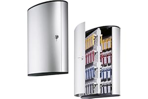 ‎DURABLE Durable 195510 Skrzynka na klucze Key Box 72 (na 72 zawieszki), kolor srebrny.