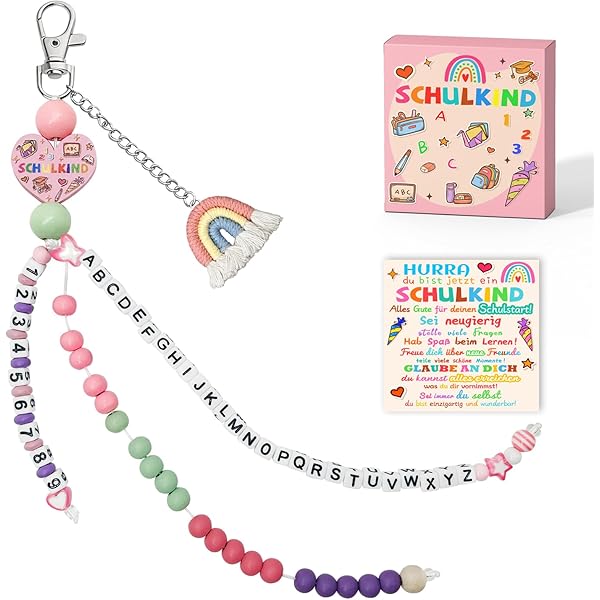 Mutter Tochter Armband Set - Geschenk Zur Einschulung