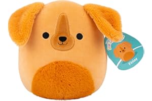 Squishmallows Original Setter irlandés Finley The Brown de 7.5 Pulgadas, Oficial
