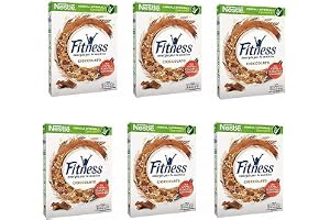 6 x Nestlé flingor fitness cioccolato flingor fullkorn choklad 375 g