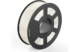 TECBEARS PLA Drukarka 3D Filament 1,75 mm przezroczysta, dokładność wymiarowa +/- 0,02 mm, 1kg Spool, 1 opakowanie