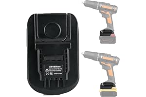 URUN For Dewalt & Milwaukee to Worx 20V Battery Adapter, Suitable for Dewalt & Milwaukee Batteries for Worx 20V Battery Tools
