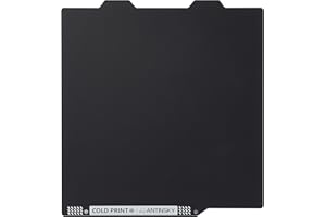 Antinsky Bambu Lab Freddo PEI Foglio double face, 184 x 184 mm, lamiera di acciaio magnetico flessibile, facile da rimuovere, per stampante 3D Bambu Lab A1 Mini