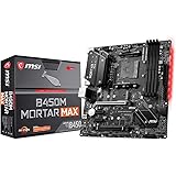 MSI B450M MORTAR MAX AMD AM4 DDR4 m.2 USB 3.2 Gen 2 HDMI M-ATX Gaming Motherboard