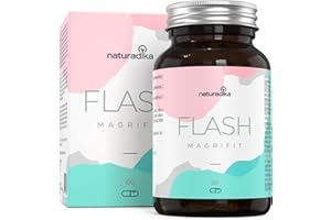 NATURADIKA Magrifit Flash | Pastillas para Adelgazar Muy Rapido | Quemagrasas Efectivo para Mujer (15 días - Oferta Estándar)