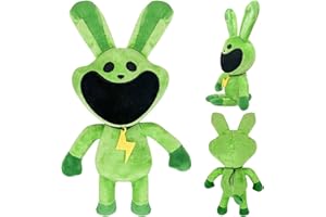 YISKY Smiling Critters Peluche, 25cm Juguetes de Peluche The Smiling Critters, Cute Smiling Critters Peluche, Smiling Critters Series Figura Peluche, Smiling Critters Plush Toy para Niñas y Niños(Verde)
