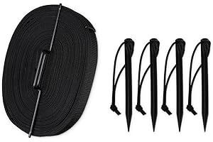 FUNTEC Beach Basic Line Court, 50 mm, Black