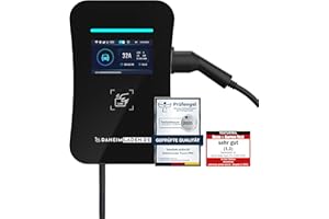DAHEIM LADEN.DE Touch PRO Wallbox 11kW, mit 7.5m Ladekabel, mit App, MID-Stromzähler, PV-Überschussladen, Lastmanagement, RFID, 14a