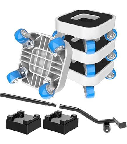 KINZO Meubelroller, meubellifter, 4 rollen plus meubellifter en 140 x