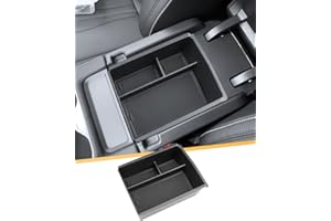 LFOTPP Compatible avec BYD Seal U EV/DM-i 2024-2025 - Boîte de rangement pour console centrale - Accoudoir central - Boîte à gants - Plateau avec tapis antidérapant