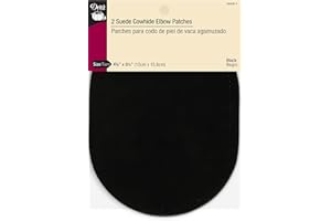 DRITZ Produit USA - Coudes en daim - 4-3/4 X6-8,5 2/PkBlack