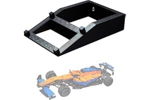 Brickify Staffa di montaggio a parete compatibile con Lego Technic McLaren 42141 - Mostra in modo sicuro la tua auto - Prodotto nel Regno Unito - Set non incluso