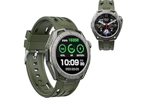OBA OMOLED Tracker Smart Watch Smartwatch, połączenia, Bluetooth, 100 trybów sportowych zdrowia, monitor fitness, stoper do Android iOS Watch S2 UNIKALNY Z CHIP SF (zielony)