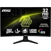 MSI MAG 32C6X 31.5'' 1ms 250Hz VA Curved Adaptive-Sync Full HD Gaming (Oyuncu) Monit&ouml;r