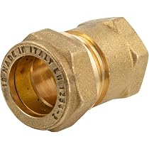 tecuro Klemmringverschraubung 12 mm x 1/2 IG für Trinkwasser gemäß tecuro Klemmringverschraubung 12 mm x 1/2 IG für Trinkwasser gemäß