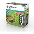 Gardena Sprinkler System Starter Set Pipeline with Oscillating Sprinkler: Complete starter set for the pipeline system, water intake all around the house and garden, underground install (08272-20)