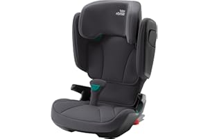 BRITAX RÖMER Kindersitz KIDFIX 2 Z-LINE, für Kinder von 100-150 cm (i-Size) mit und ohne ISOFIX, 3,5-12 Jahre, Midnight Grey