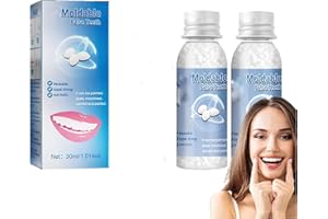 ENDXEDIO Granulés de réparation des dents pour tout le monde, kit de remplissage temporaire, perles thermiques pour le remplissage des dents manquantes et cassées, restaurer un sourire confiant (30 ml)