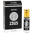AMANZI - Zeus - Attar - Long lasting Roll on Fragrance Oil Alcohol free – For Men and Women – 6ml