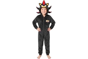 Get Trend Sonic The Hedgehog, hel pyjamas med fleecefoder för pojkar och flickor
