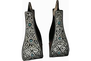 Majestic Ally Western Horse Steigbügel, Aluminium, Schwarz