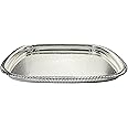 Zolten Silverplated Extra Large Size Rectangle Tray Silver Colour 59.5 X 46.8 Cm