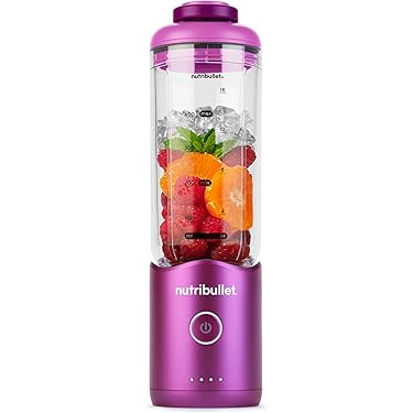 LOMUG Draagbare mixer voor smoothie, 700 ml, oplaadbare