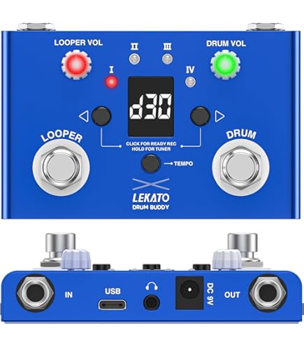 tc electronic DITTO JAM X2 LOOPER Intuitive Looper Pedal with