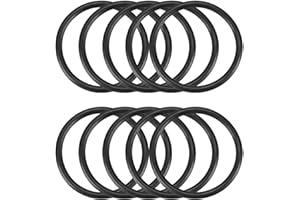 UXCELL sourcing map 10 Stück O Ringe 40mm x 35mm x 2,5mm Dichtungsringe Rund Gummi Dichtung O Ring Seals NBR Unterlegscheibe für Wasserhahn Spülventile Waschbecken Duschablauf Hydraulik Rohrschlauch