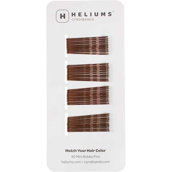 PiniceCore Haarnadeln Mattschwarz 12 Stück – Unsichtbare Bobby Pins, 8 Cm, Für Frauen