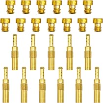 Kit De 24 Gicleurs Pour Carburateurs Keihin (Nibbi, FCR-MX, PWK...) - Tailles 90-150 & 30-55, Pour Moto Cross, Scooter 125-300cc
