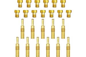 YGQ 24 pezzi Getti Carburatore per Keihin Nibbi getti principali & getti pilota lenti FCR-MX PE PJ PZ PWK CVK GY6 99101-393 N424-21