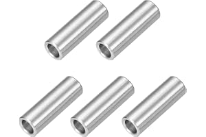 QUARKZMAN 5 st distanser 8 mm ID x 12 mm OD x 40 mm L skruvseparator