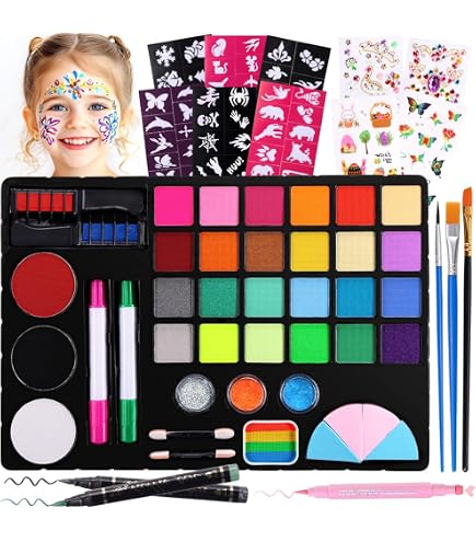 Djeco DJ09133 – Palette De Peinture Pour Petits Artistes, Activité Créative Sans Désordre Dès 3 Ans