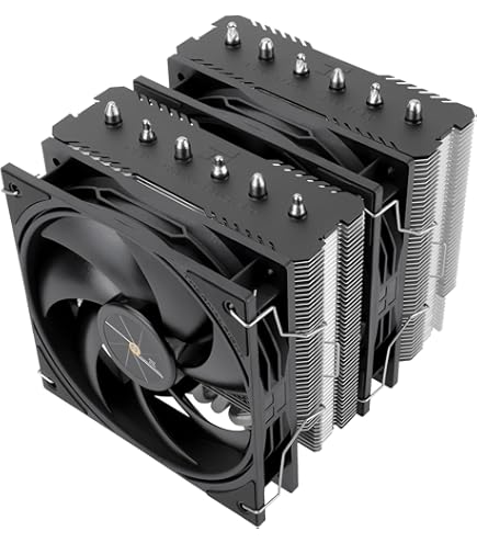 TR Peerless Assassin 120 Mini zwarte CPU luchtkoeler, 6 heatpipes, PWM ventilator 120 mm TL-D12B, 135 mm hoog, dubbele torenkoeler, voor AMD AM4 AM5/Intel LGA 1851/1700/1150/1151/1200/2011 TR Peerless Assassin 120 Mini zwarte CPU luchtkoeler, 6 heatpipes, PWM ventilator 120 mm TL-D12B, 135 mm hoog, dubbele torenkoeler, voor AMD AM4 AM5/Intel LGA 1851/1700/1150/1151/1200/2011