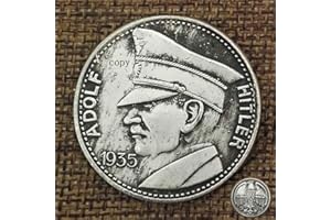 FKaiYin 1935 Germania Vecchie Monete - Grande Germania Moneta divertente Creativa - Germania Vecchio Fior di Conio Moneta Commemorativa Hobo Nickel Coin Esperienza futura