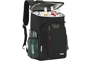 YDFYX Sac à Dos Glaciere Isotherme, Portable Sac Pique Niques 25L Cooler Backpack Bag, pour Pique-Nique, Camping, Plage, randonnée, Voyage, Shopping