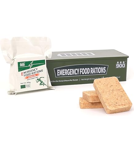 ReadyWise, 80 Portions, Ration d'urgence, Viande et Riz, Bœuf et Poulet
