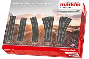 Märklin Start up 24902 - C-Gleis-Ergänzungspackung C2, Modelleisenbahn Spur H0